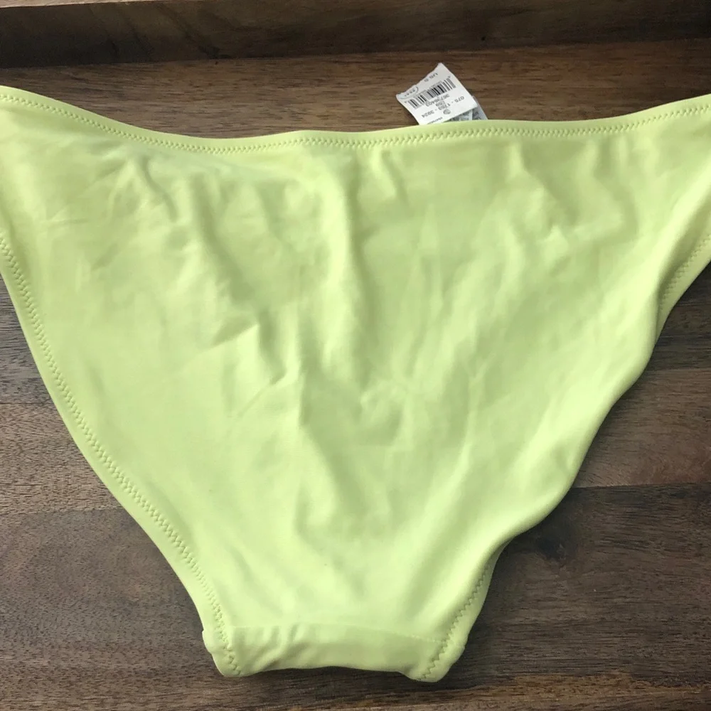 aerie Lime Green Tie-Side Bikini Bottom